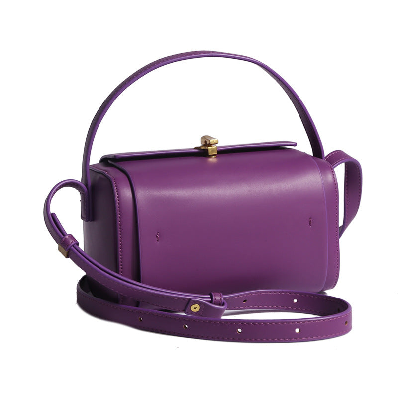 Women's Advanced Texture Niche Brazilian Berry Purple Shoulder Bags