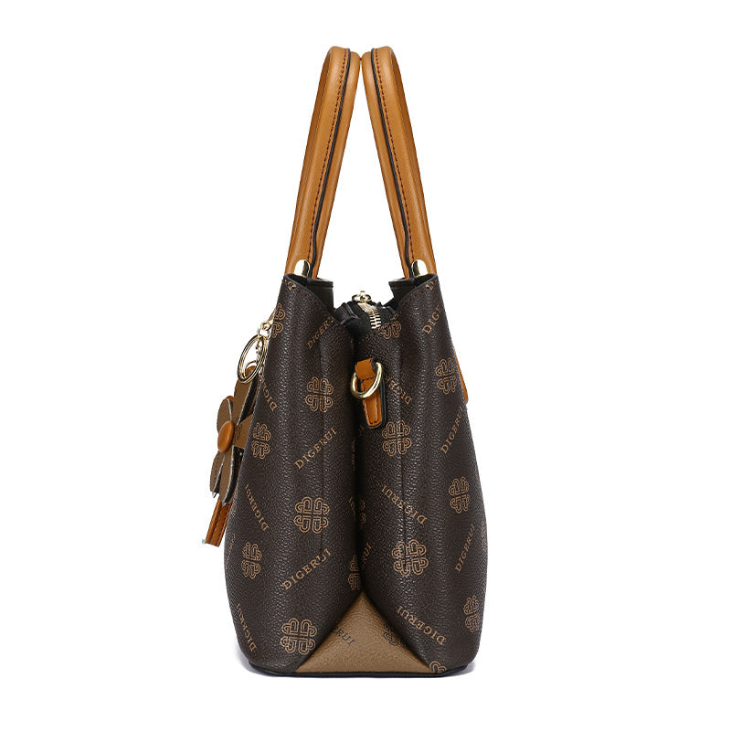 Fashionable Elegant Lady Mom Simple Large Handbags