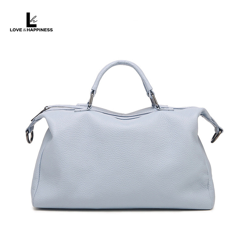 Women's Cute Lucky Genuine Leather Soft Portable Handbags