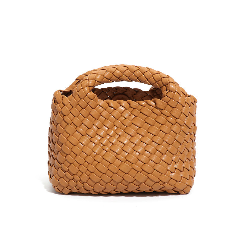 Korean Style Hand-woven Vegetable Basket Summer Fashion Trendy Handbags