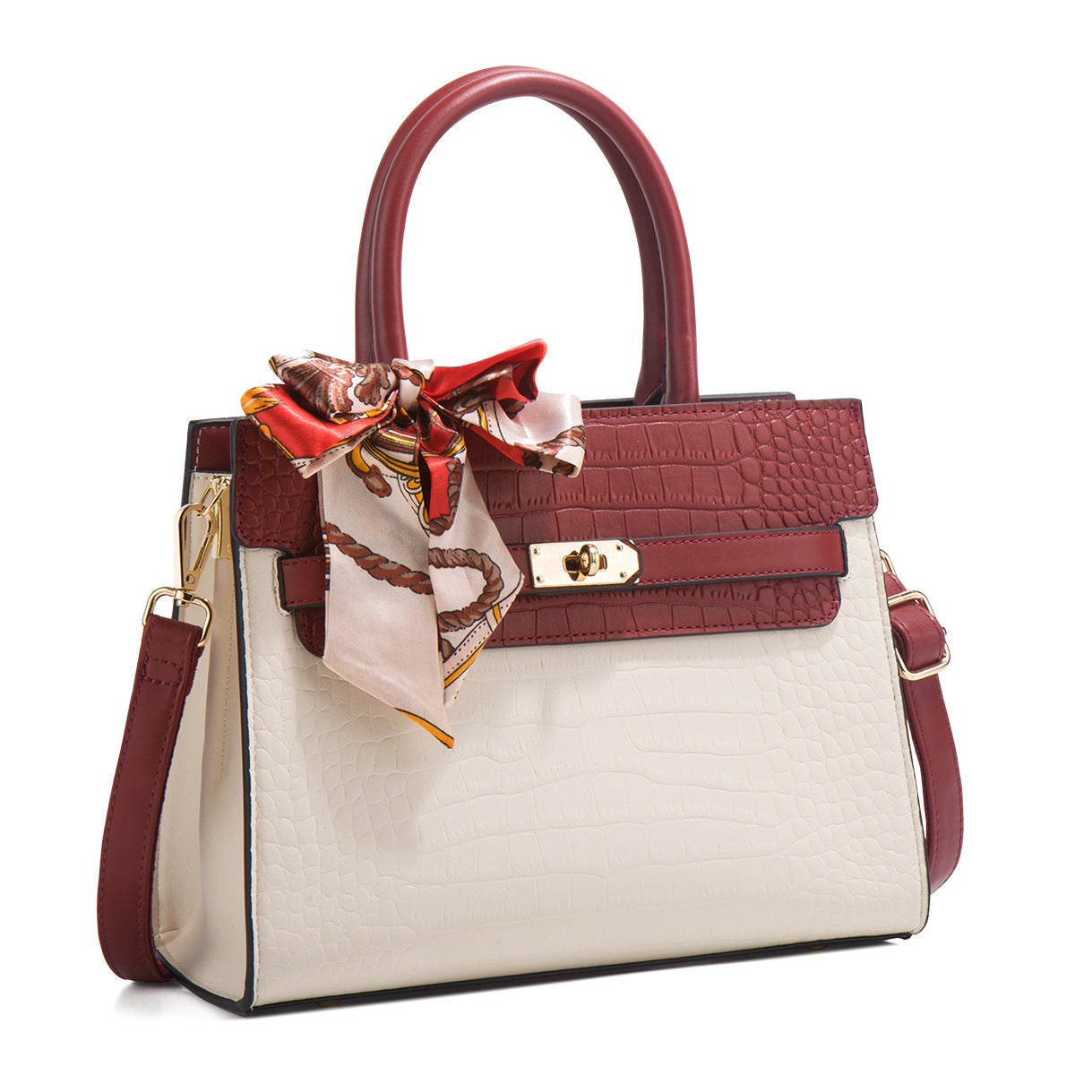 Women's Mother's Day Gift For Mother Elegant Crocodile Handbags