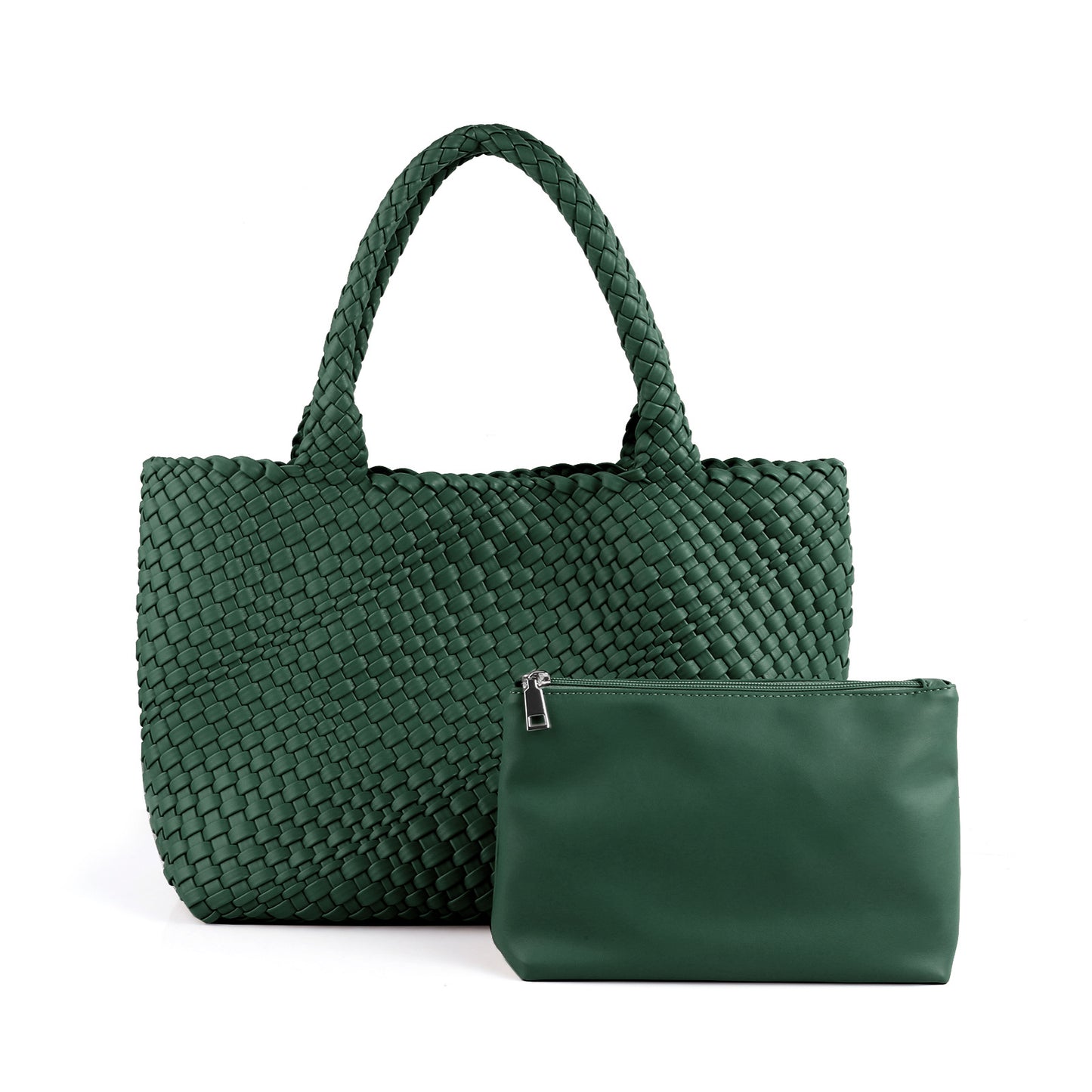 Women's Woven Letter Oversized Large Portable Simple Bags