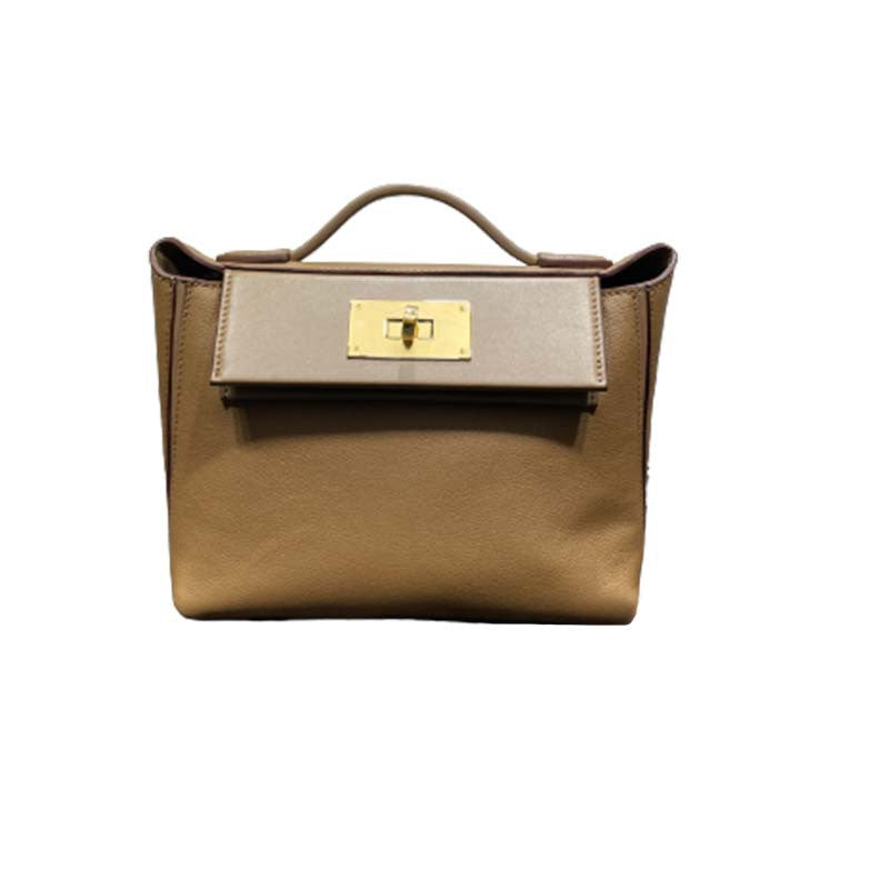 Women's Kelly Layer Cowhide Dumpling Wings Style Crossbody Bags