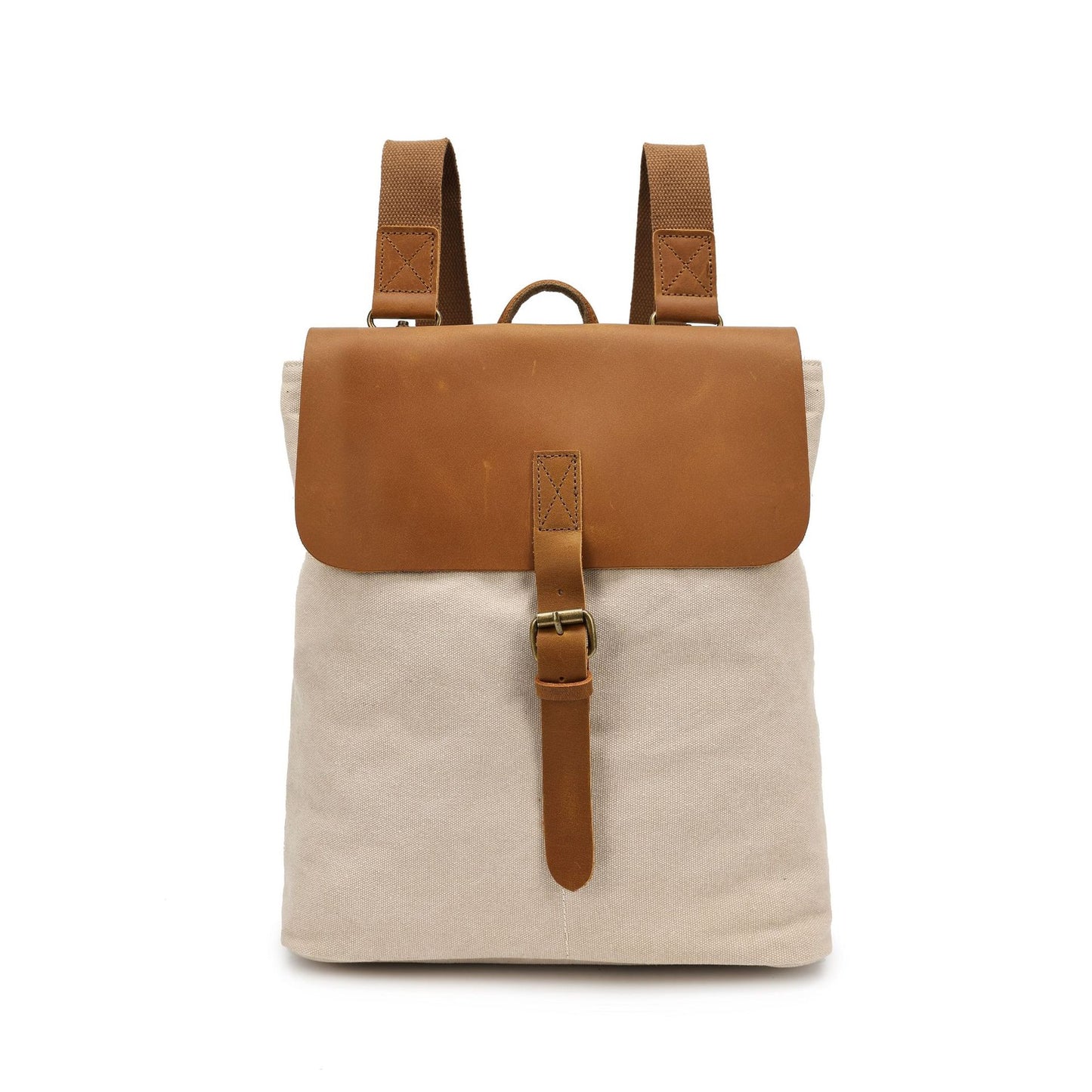 Vintage Canvas Washed With Crazy Horse Backpacks