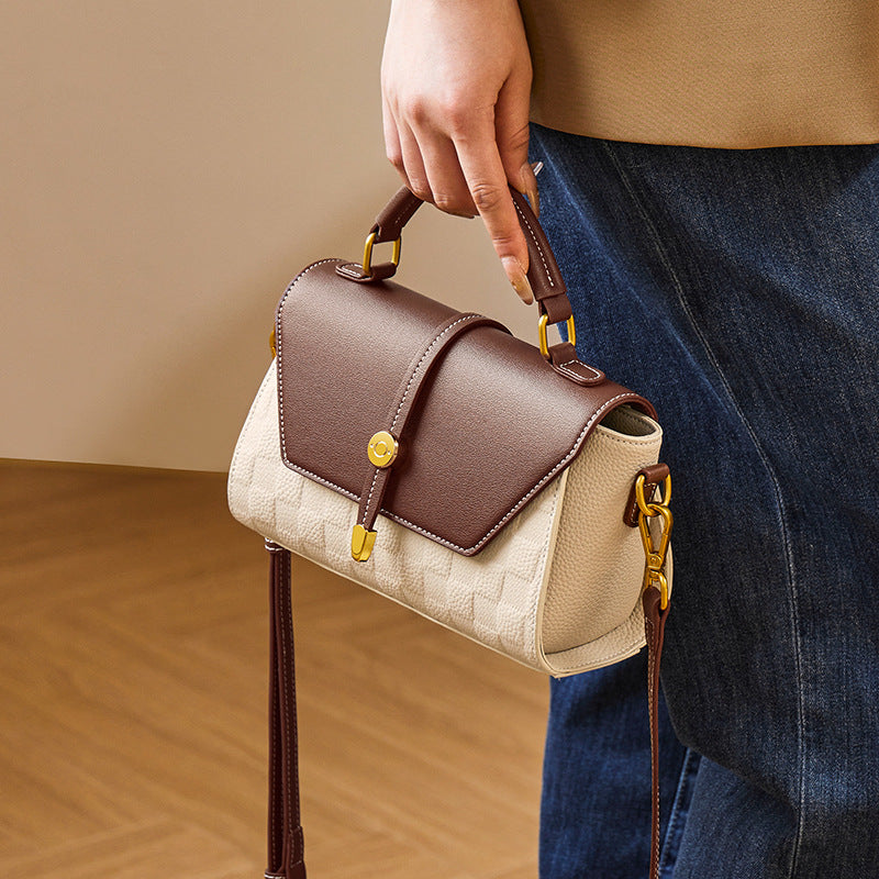 Women's Summer Light Luxury Genuine Leather Shoulder Bags