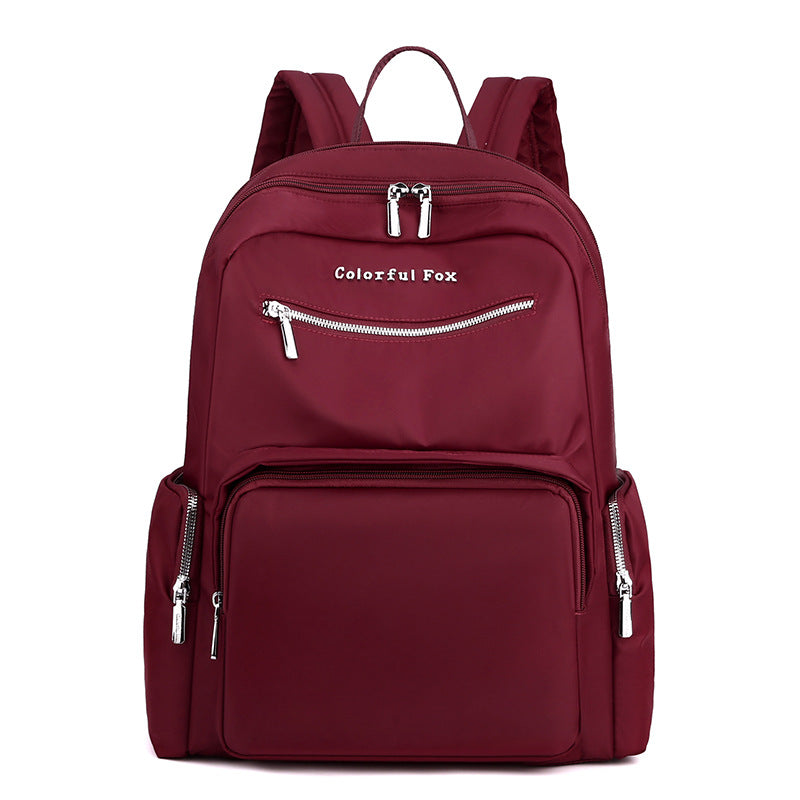 Women's Large Capacity Fashion Trend Waterproof Nylon Backpacks