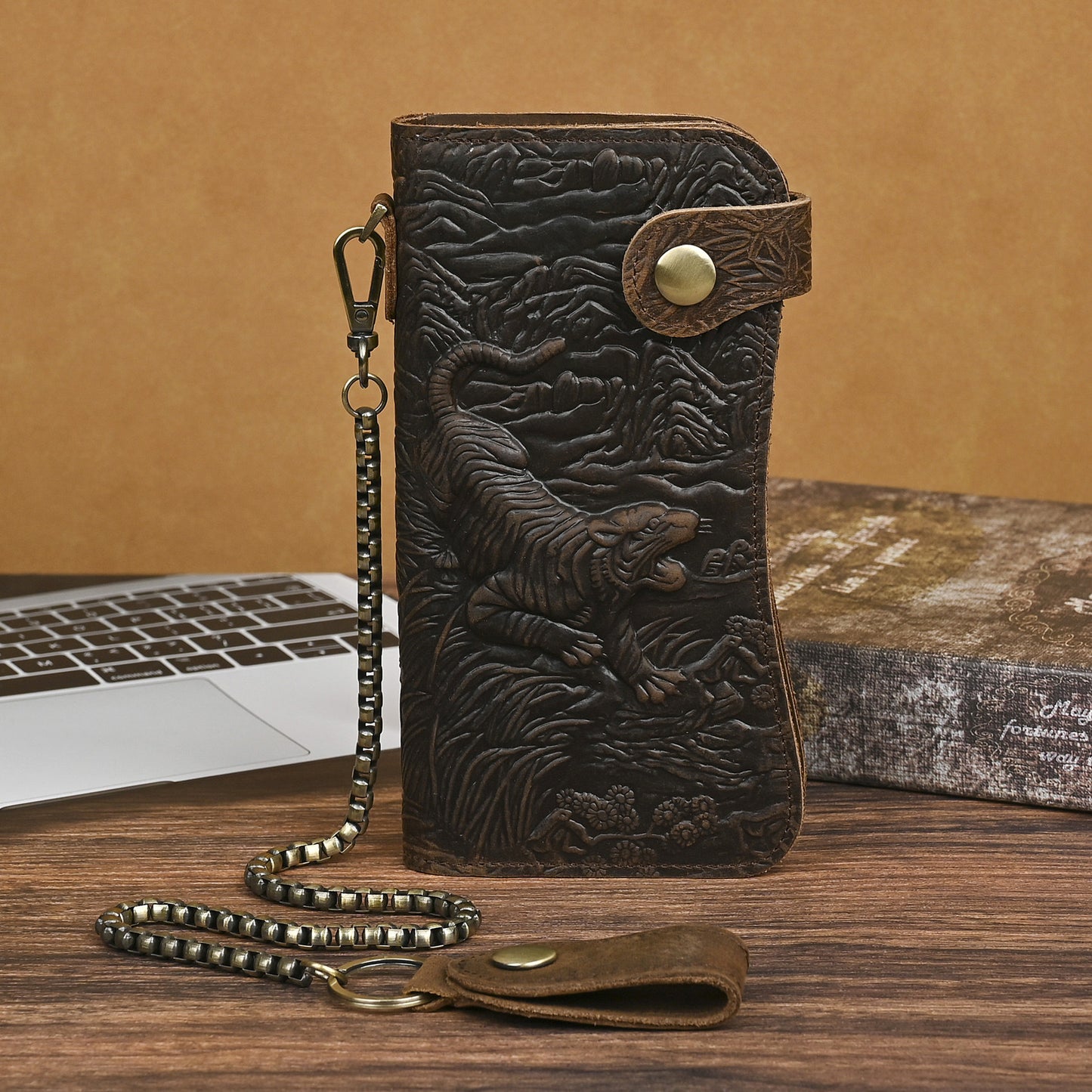 Men's Top Layer Crazy Horse Skin Cowhide Multiple Men's Wallets