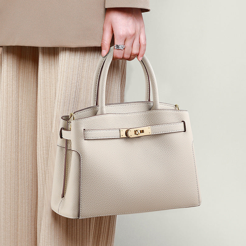 Women's High Sense Genuine Leather Big To Handbags