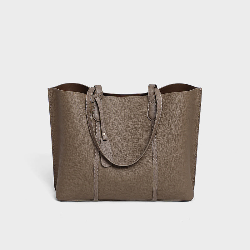 Women's Summer Big Genuine Leather Large Capacity Crossbody Bags