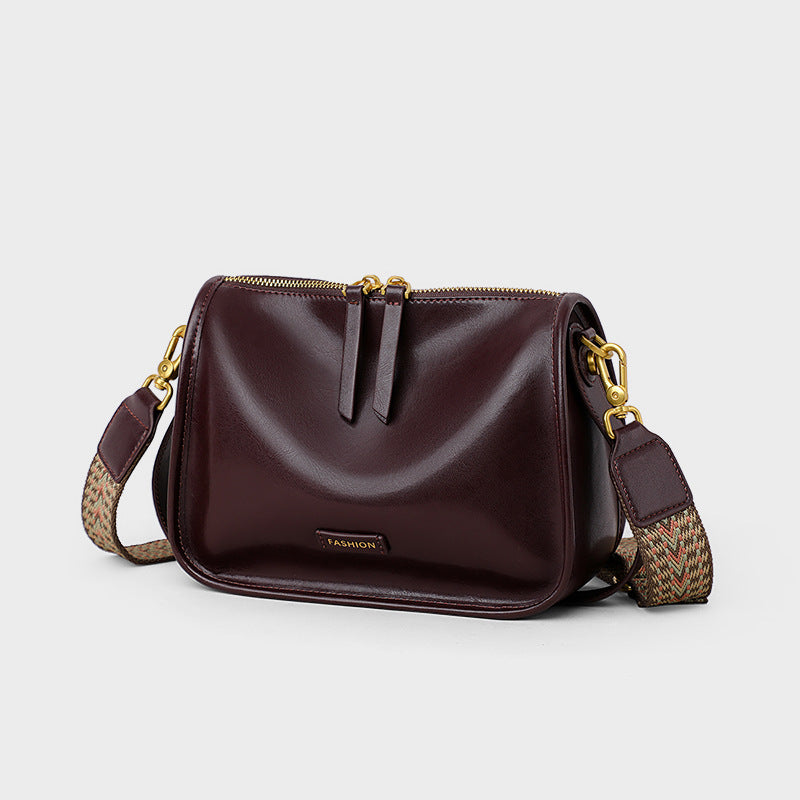 Women's Genuine Leather Underarm High-grade Pillow Crossbody Bags