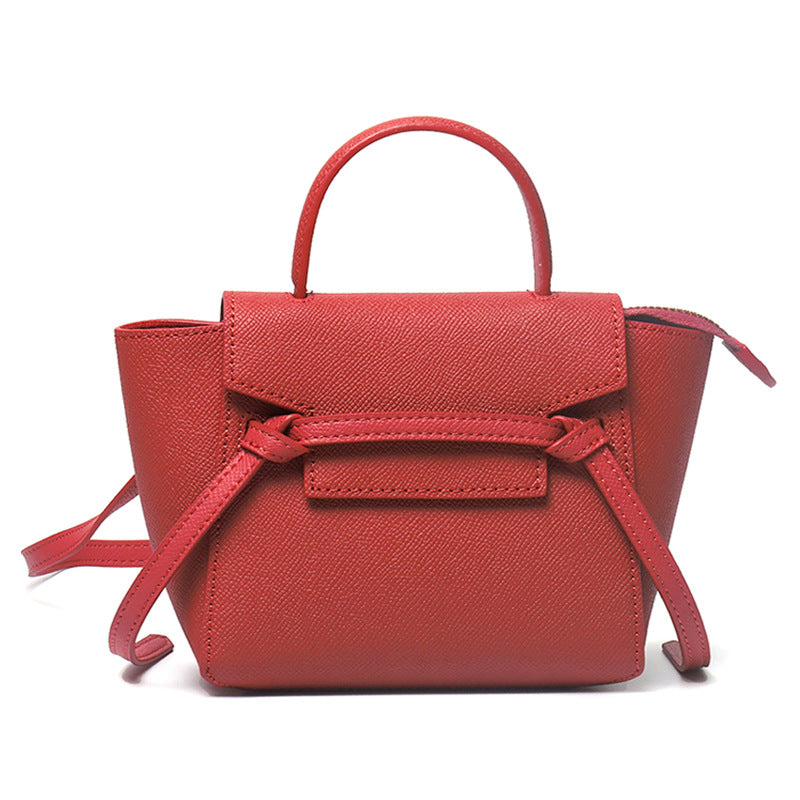 Women's Xi Palm Print Catfish Cowhide Wings Handbags