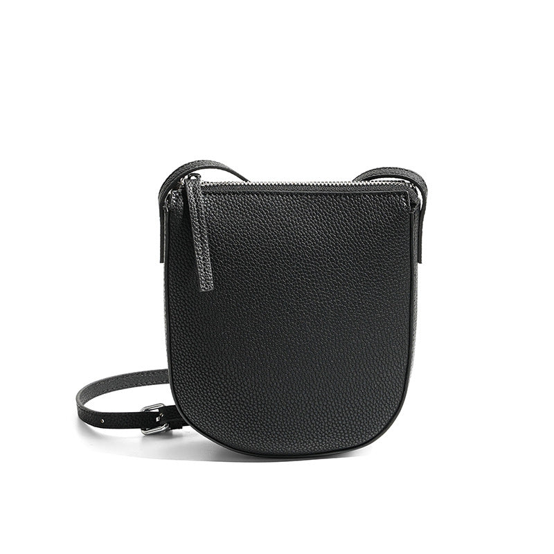 Leather Large Capacity Korean Style Mobile Crossbody Bags