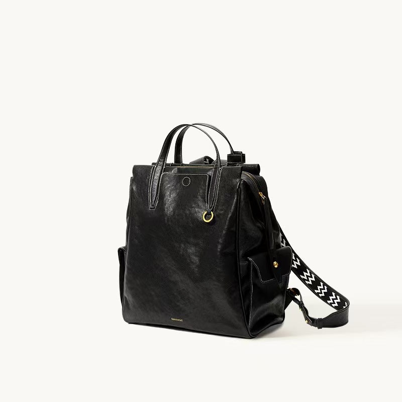 Graceful Tracking Under The Retro Computer Backpacks