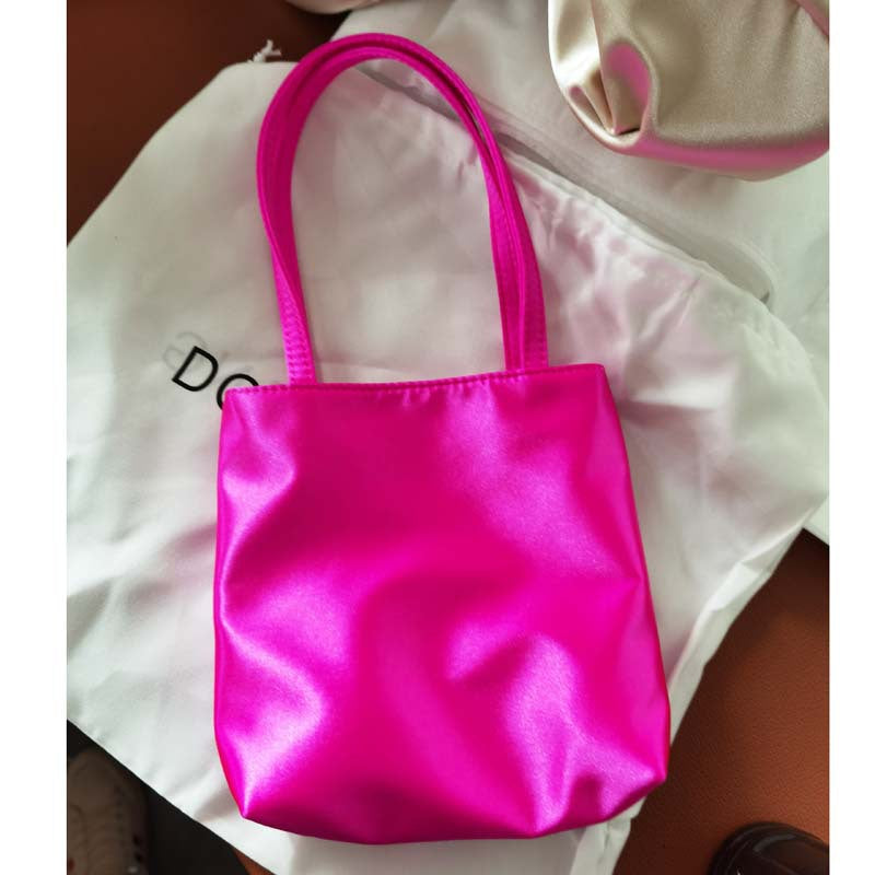 Women's Korean Style Niche Retro Mini Underarm Handbags