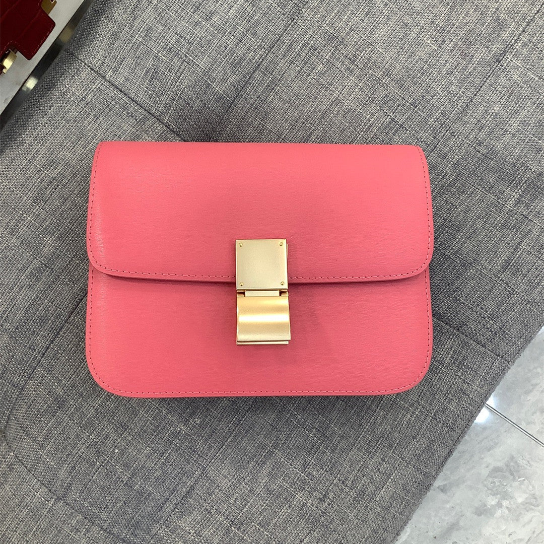 Women's Cowhide Popular Advanced Texture Fashionable Portable Shoulder Bags
