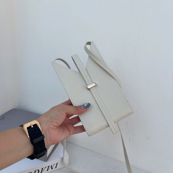 Women's Simple Contrast Color Single Niche Matching Mobile Ladies Wallets