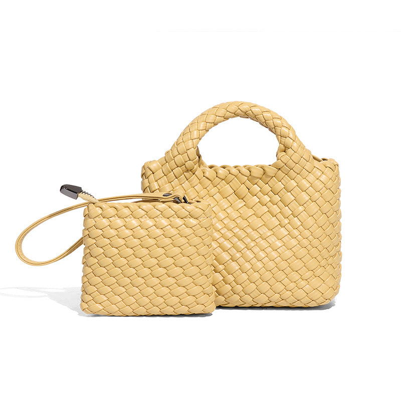 Korean Style Hand-woven Vegetable Basket Summer Fashion Trendy Handbags