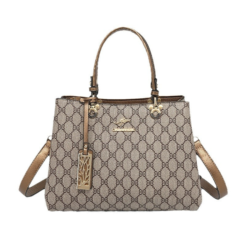 Women's Large Capacity Totes Retro Presbyopic Mummy Handbags