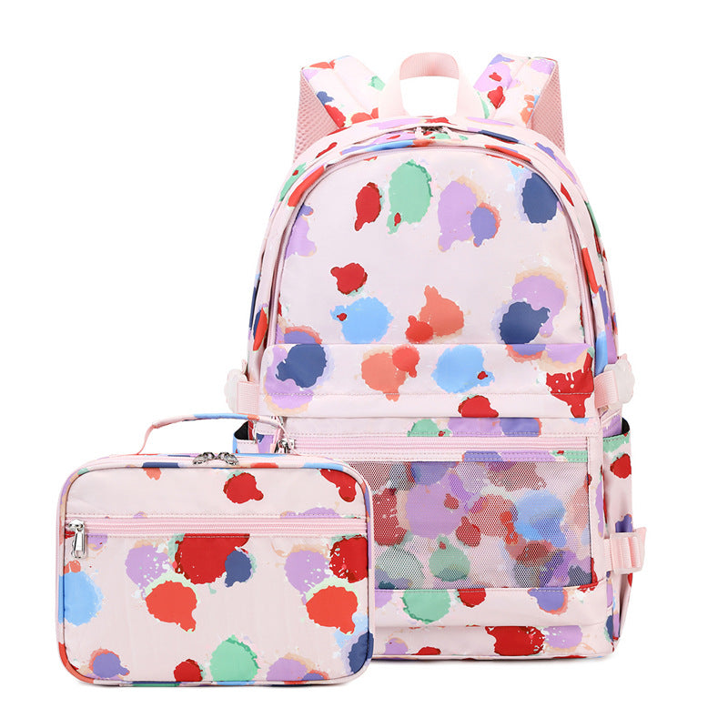 Wind Two-piece Sweet Lady High Printing Backpacks