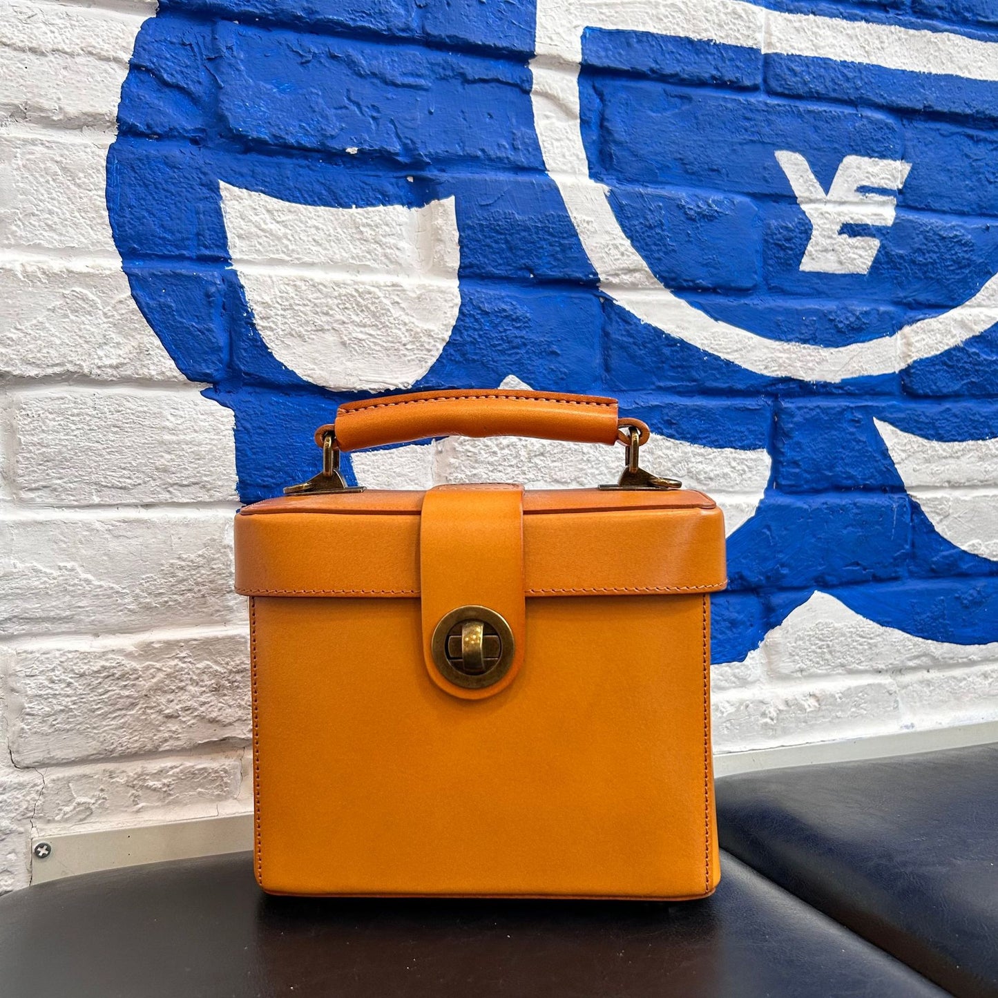 Women's Genuine Leather Retro Portable Handmade Vegetable Shoulder Bags