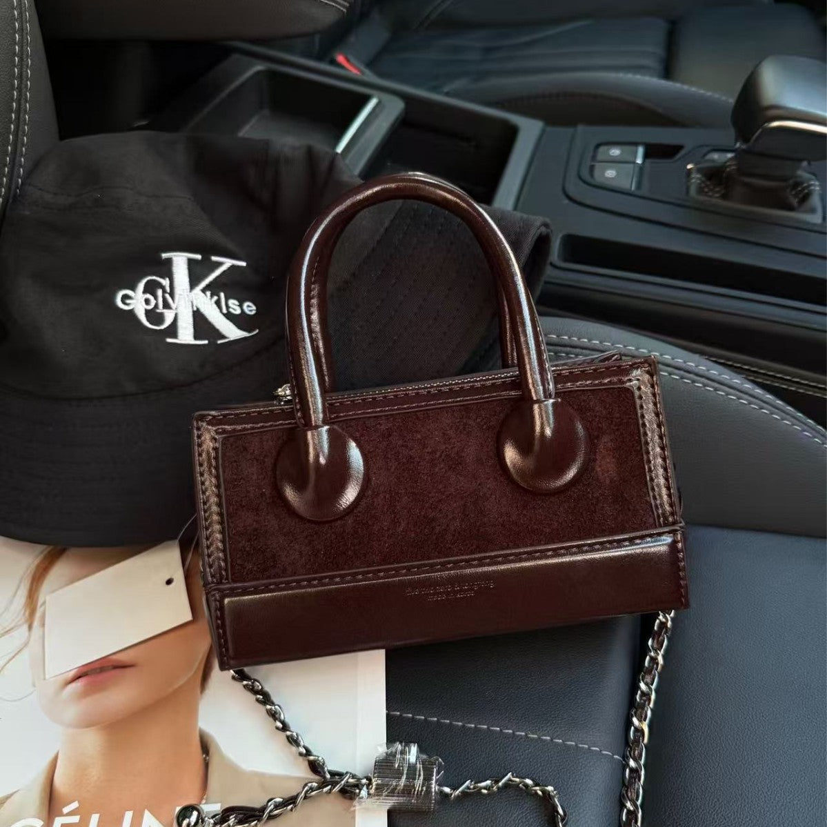 New Women's High-grade Chain Portable Fashionable Crossbody Bags