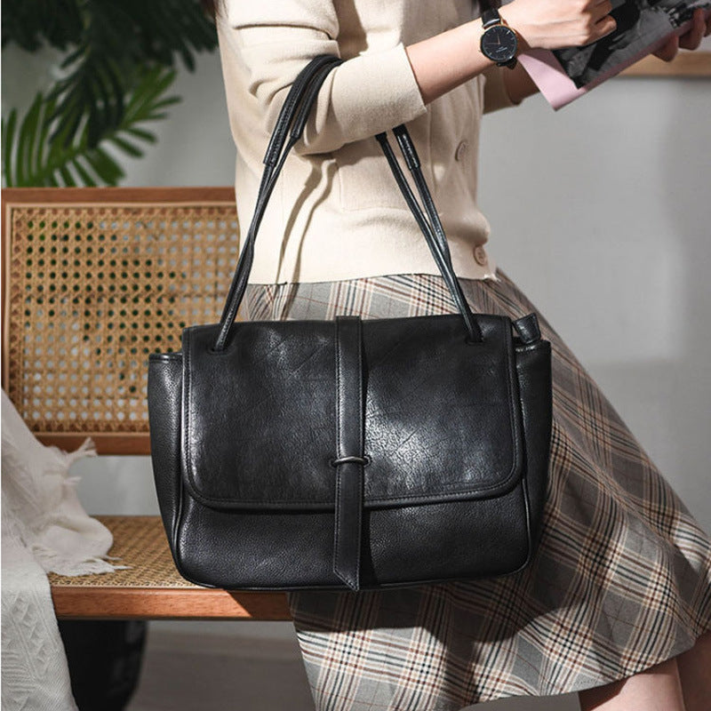 Women's Spring Large Capacity Portable Commuter Underarm Shoulder Bags