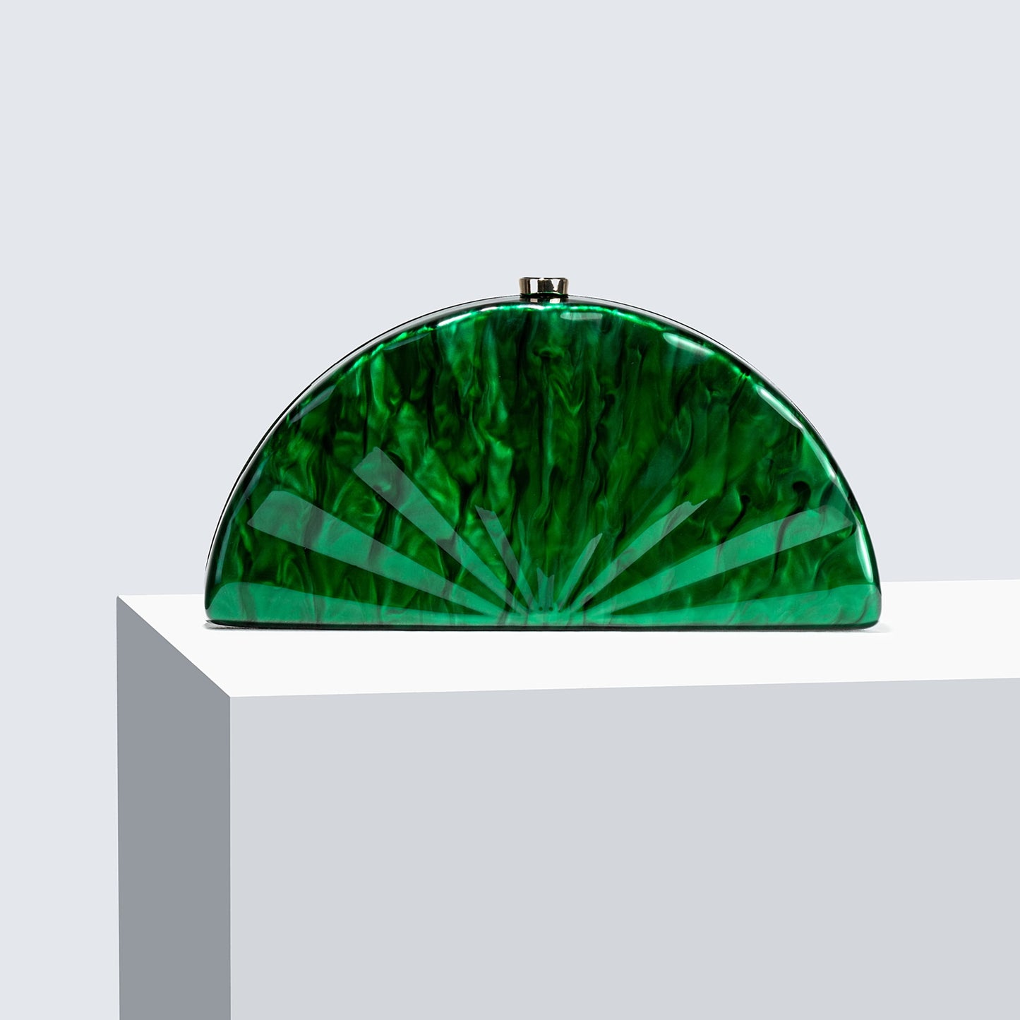 Women's Semicircle Fan-shaped Acrylic Fashion Wedding Dinner Bags