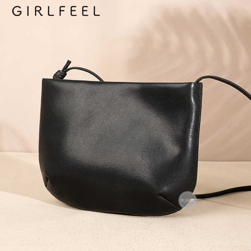 Women's Genuine Leather Retro Fashion Saddle Crossbody Bags