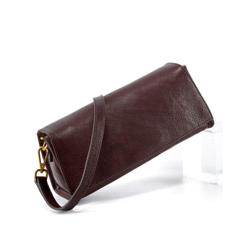 Women's Vegetable Tanning Leather Underarm Trendy Simple Crossbody Bags