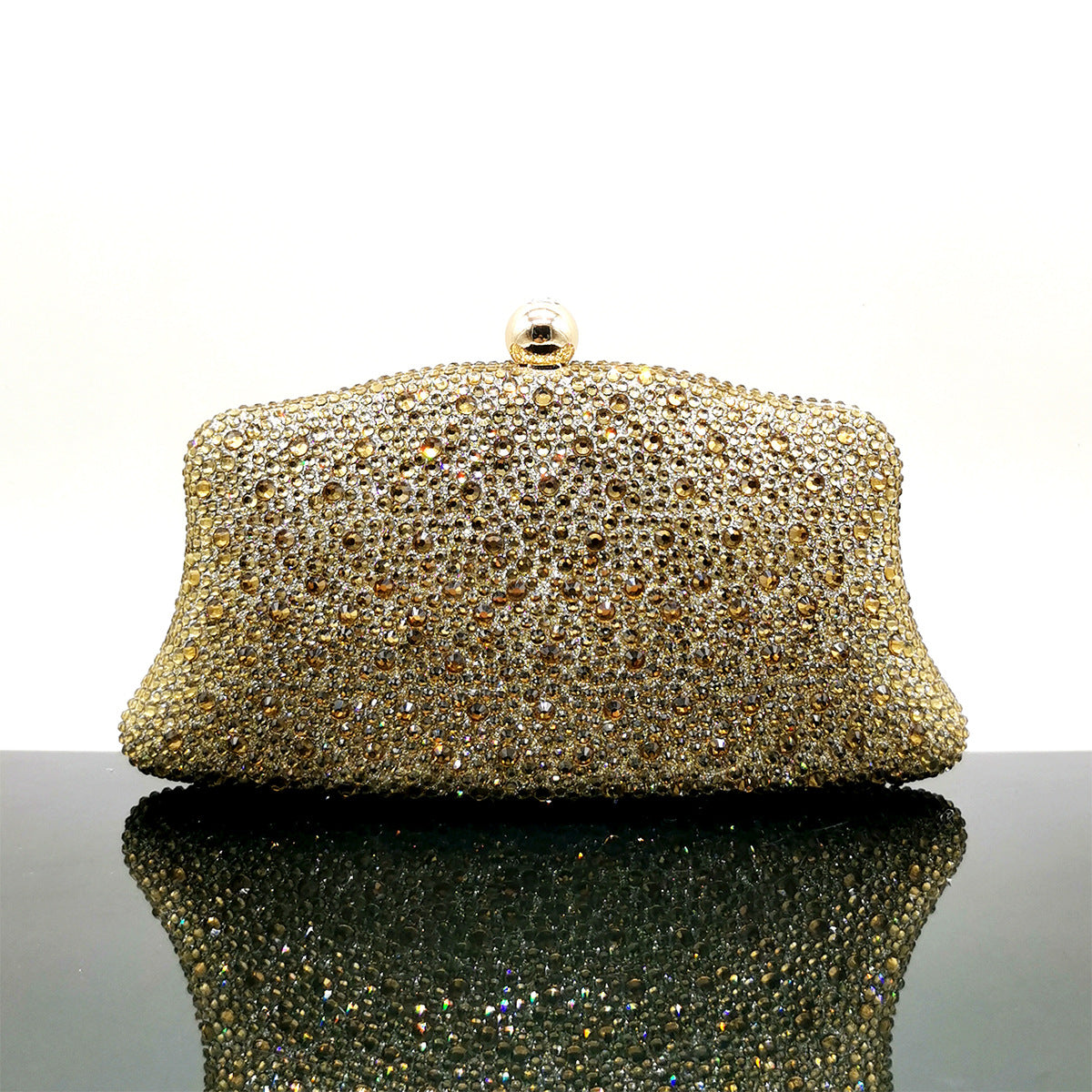 Full Diamond Clutch Nightclub Party Blue Bags
