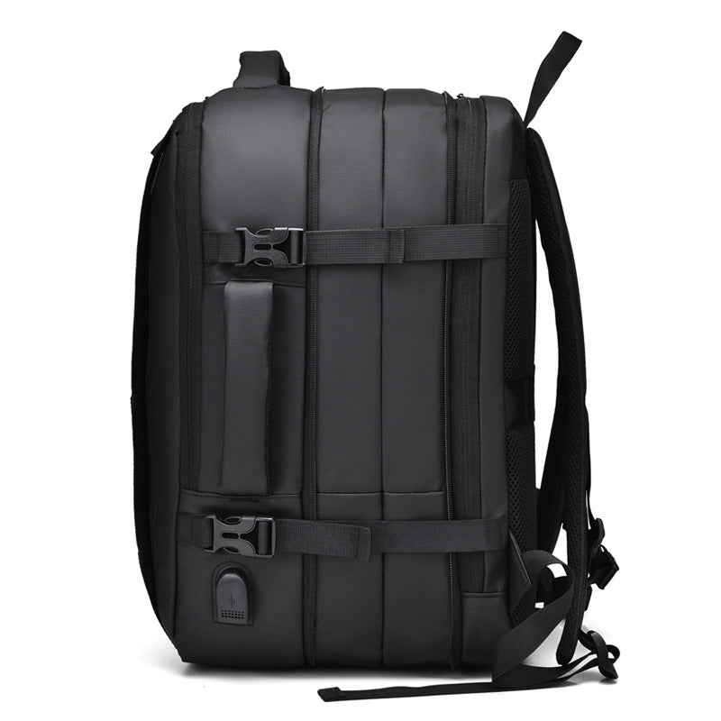Men's Large Capacity Expansion Waterproof Business Computer Backpacks