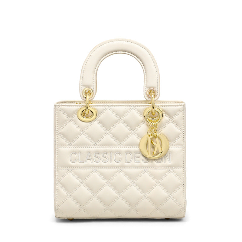 Women's Glamorous Diana High-grade Fashion Leather Handbags