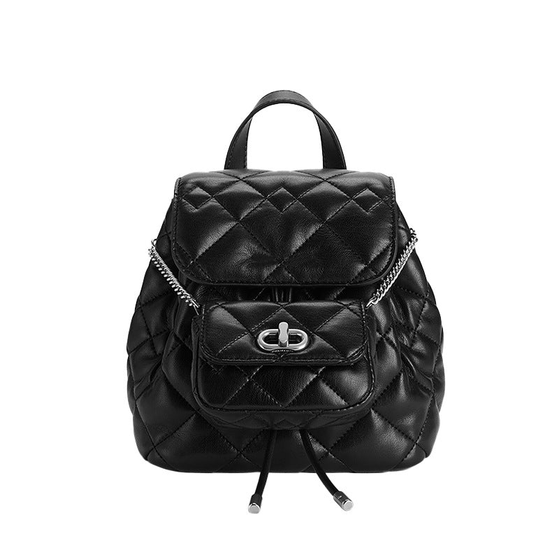 Women's Style Rhombus Spring Design High Sense Backpacks