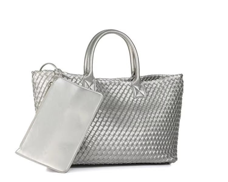 Women's Handmade Woven Big Large Capacity Fashion Shoulder Bags