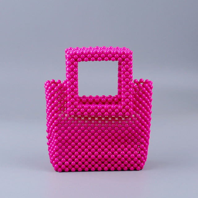 Acrylic Hand-woven Color Clutch High Quality Bags