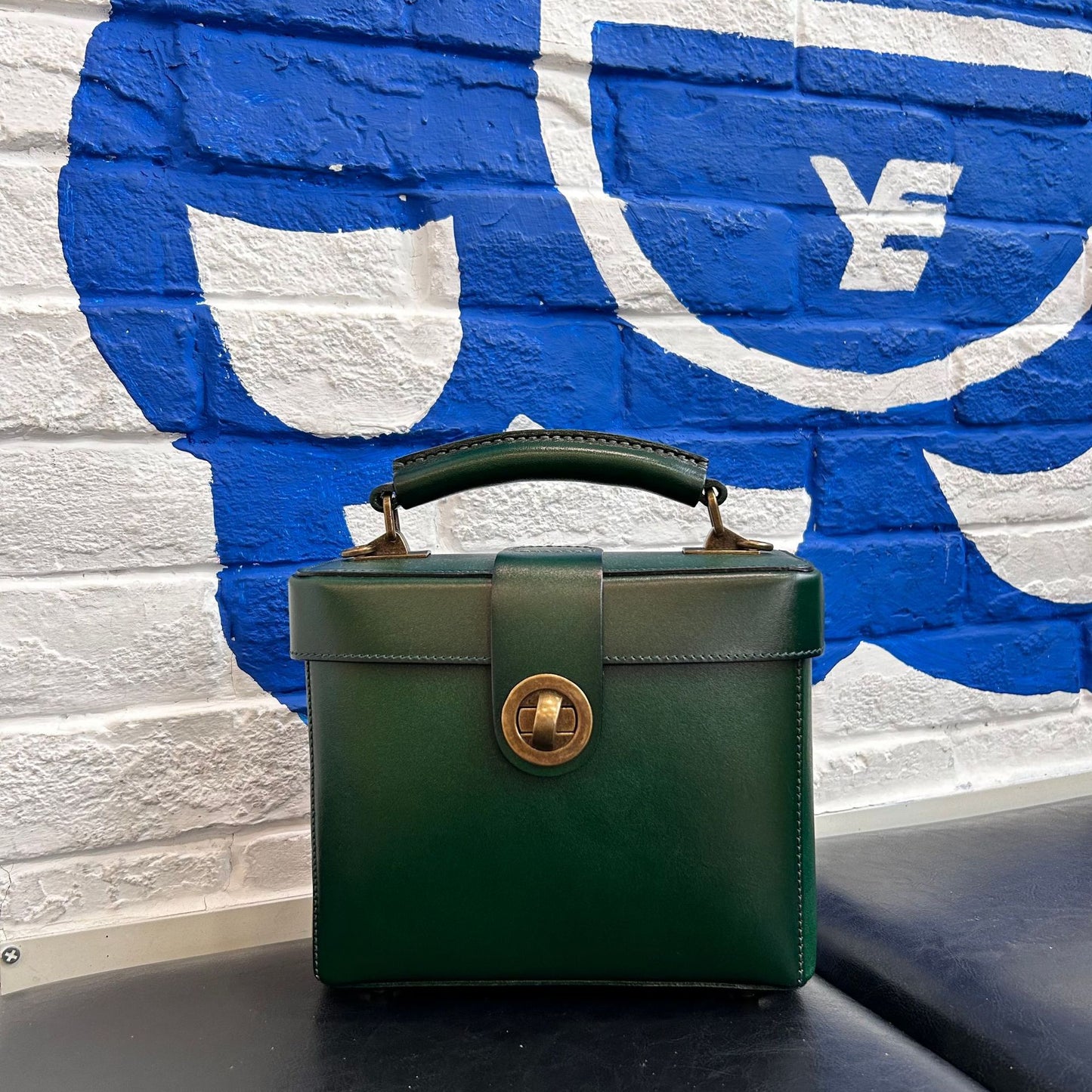 Women's Genuine Leather Retro Portable Handmade Vegetable Shoulder Bags