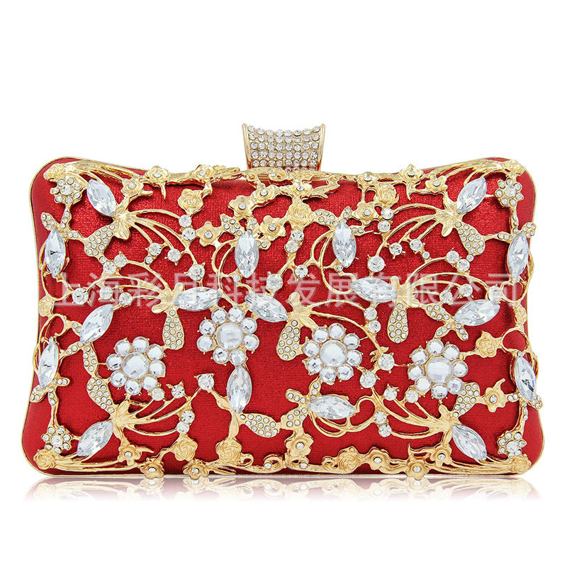 Women's Colorful Moon Hand Hollow Will Be Banquet Evening Bags