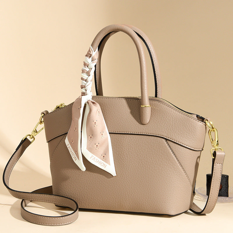 Women's Niche Soft Leather Commuter Simple High Handbags