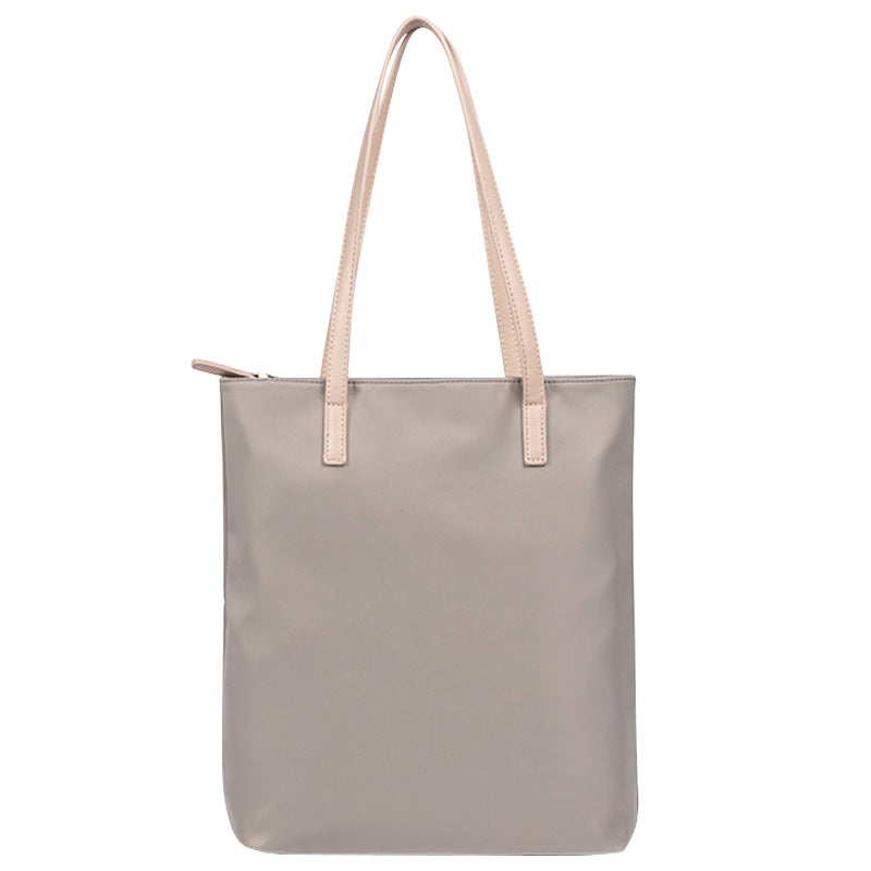 Women's Versatile Simple Oxford Cloth Canvas Vertical Shoulder Bags