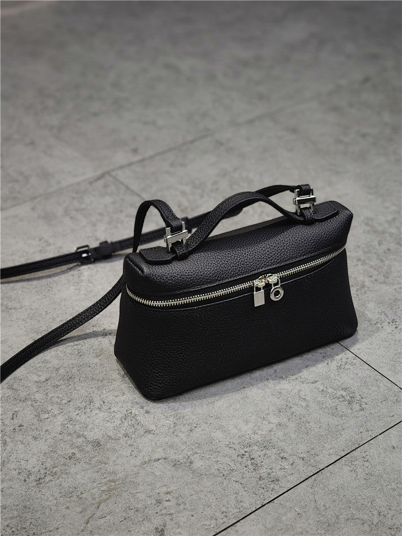 Box First Layer Cowhide Simple Fashion Handbags