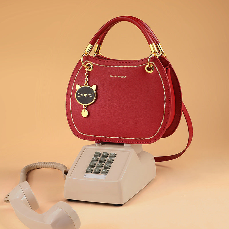 Women's Niche Genuine Leather High Sense Wedding Crossbody Bags