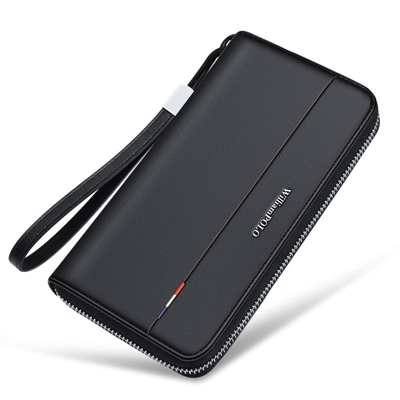 Men's Emperor Paul Real Leather Long Multiple Men's Wallets