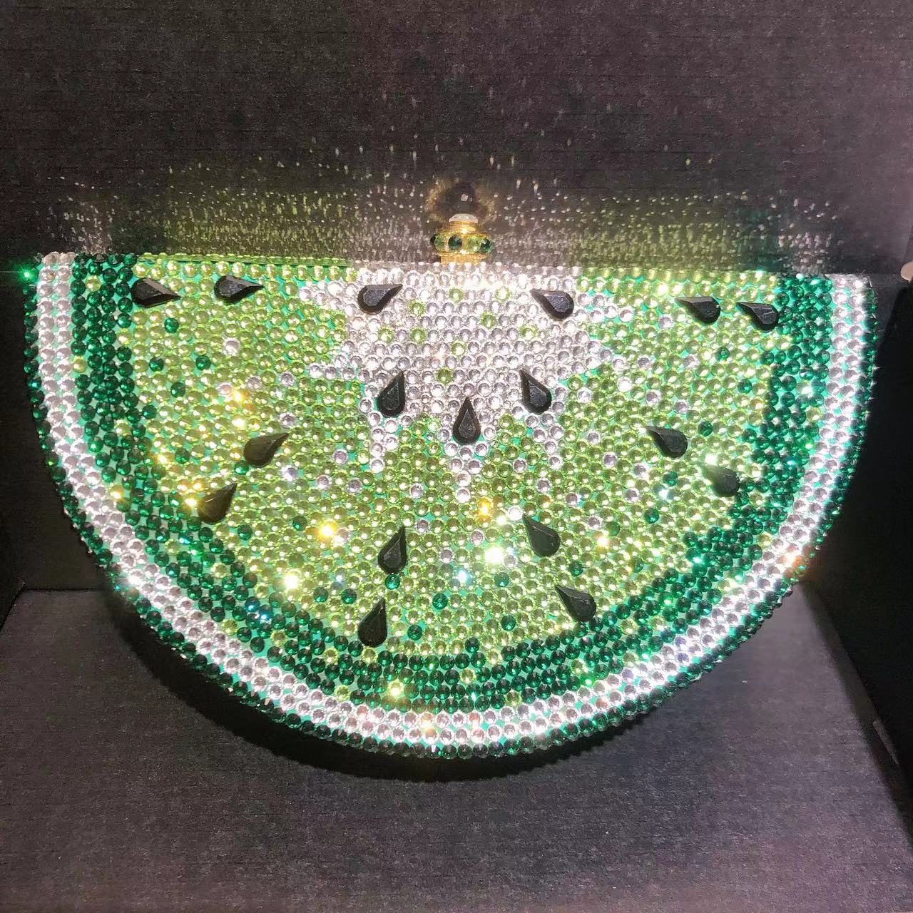 Crystal Full Of Diamond Handmade Metal Inlaid Evening Bags