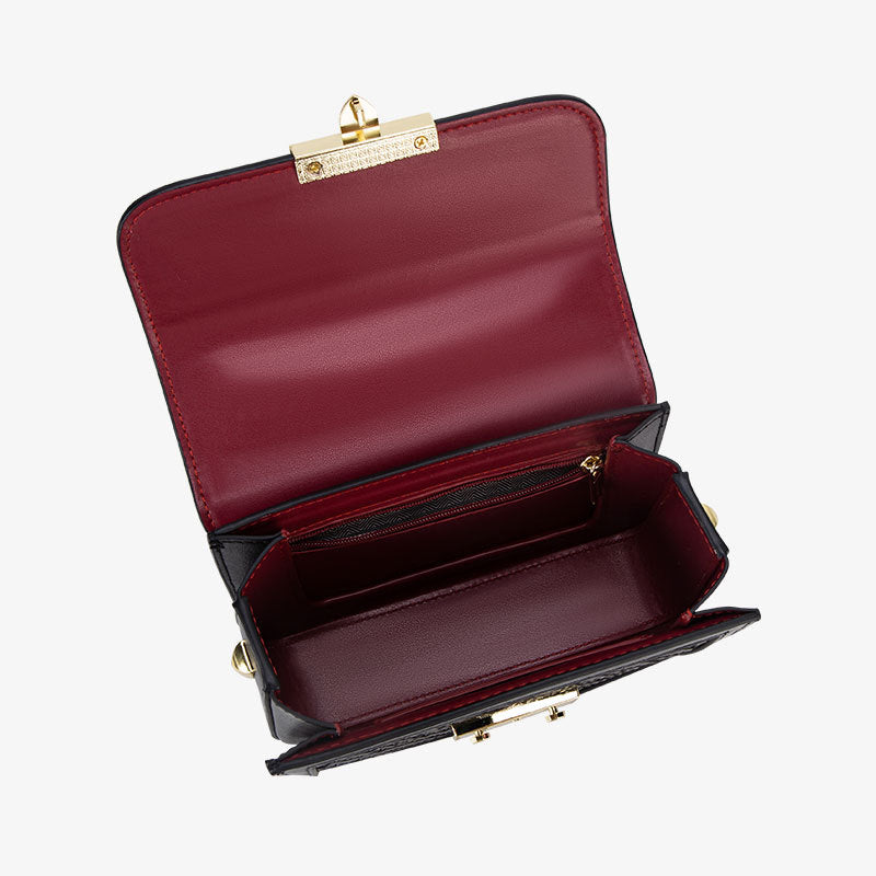 Women's Fashion High Chain Weaving One Bags