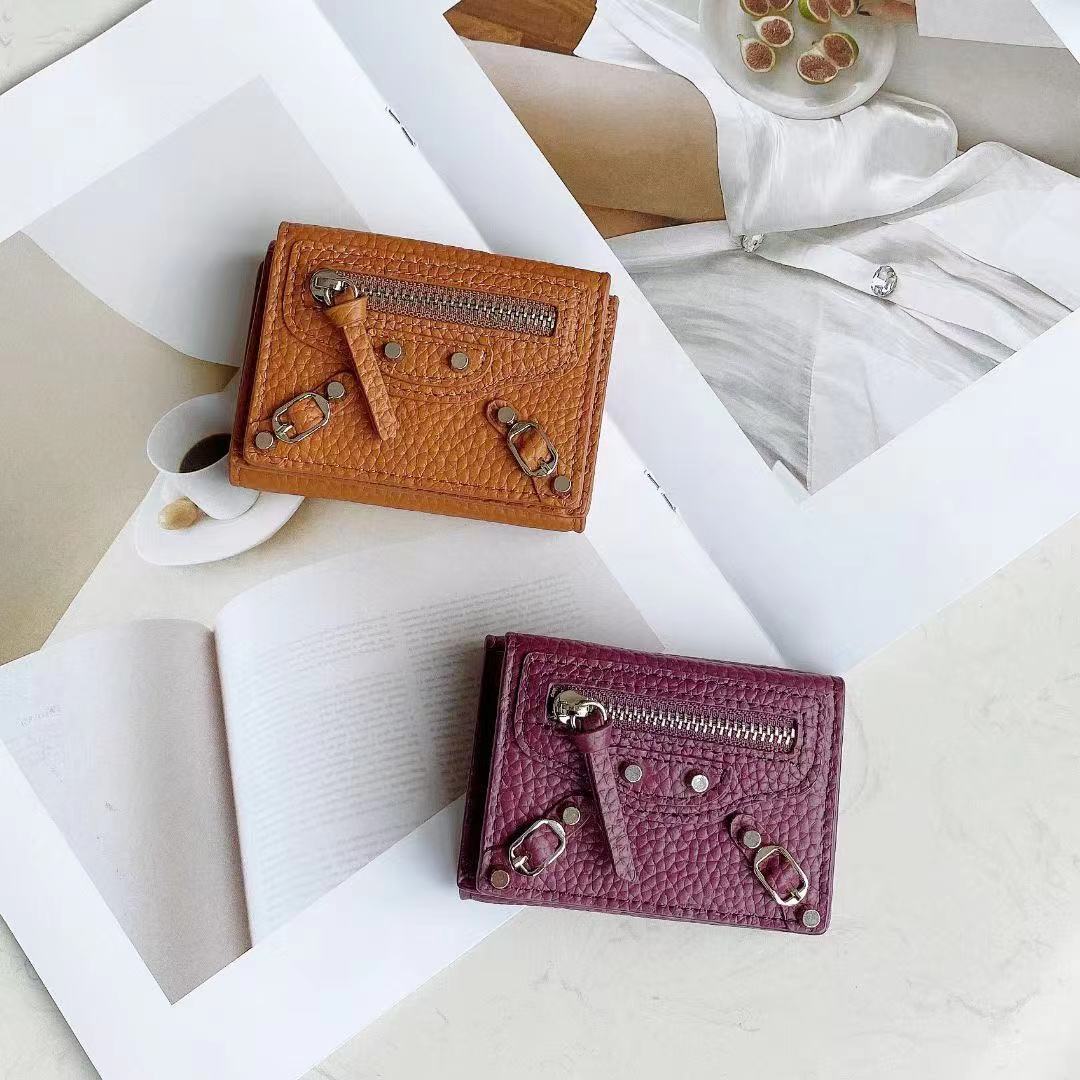 Women's Short Thin Soft Leather Korean Trendy Handbags