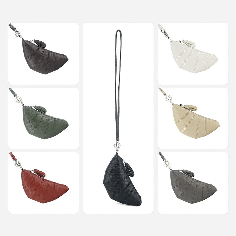 Sunflower Oni Croissant Halter Fashion Leather Crossbody Bags