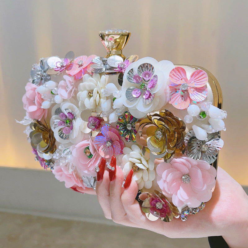 Women's Clutch Warm Temperament Dinner Banquet Flower Bags