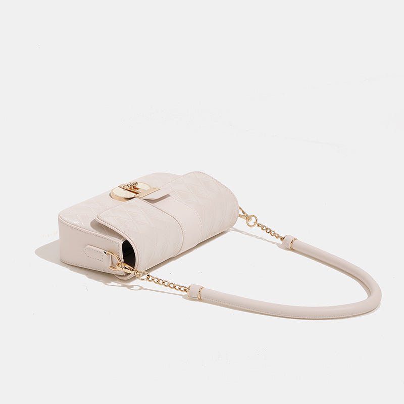 Peach Oolong French Underarm Advanced Texture Shoulder Bags