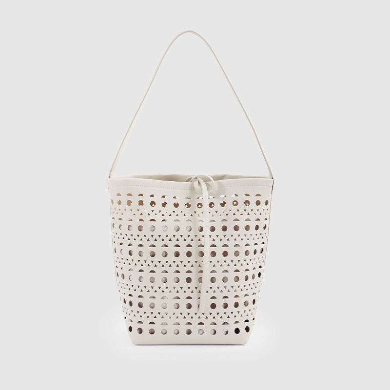 Women's Large Capacity Summer Niche Hollow Design Shoulder Bags