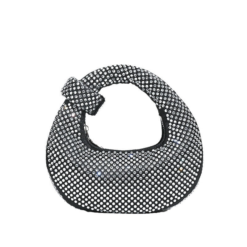 Design Full Diamond Dumpling Female Dinner Evening Bags